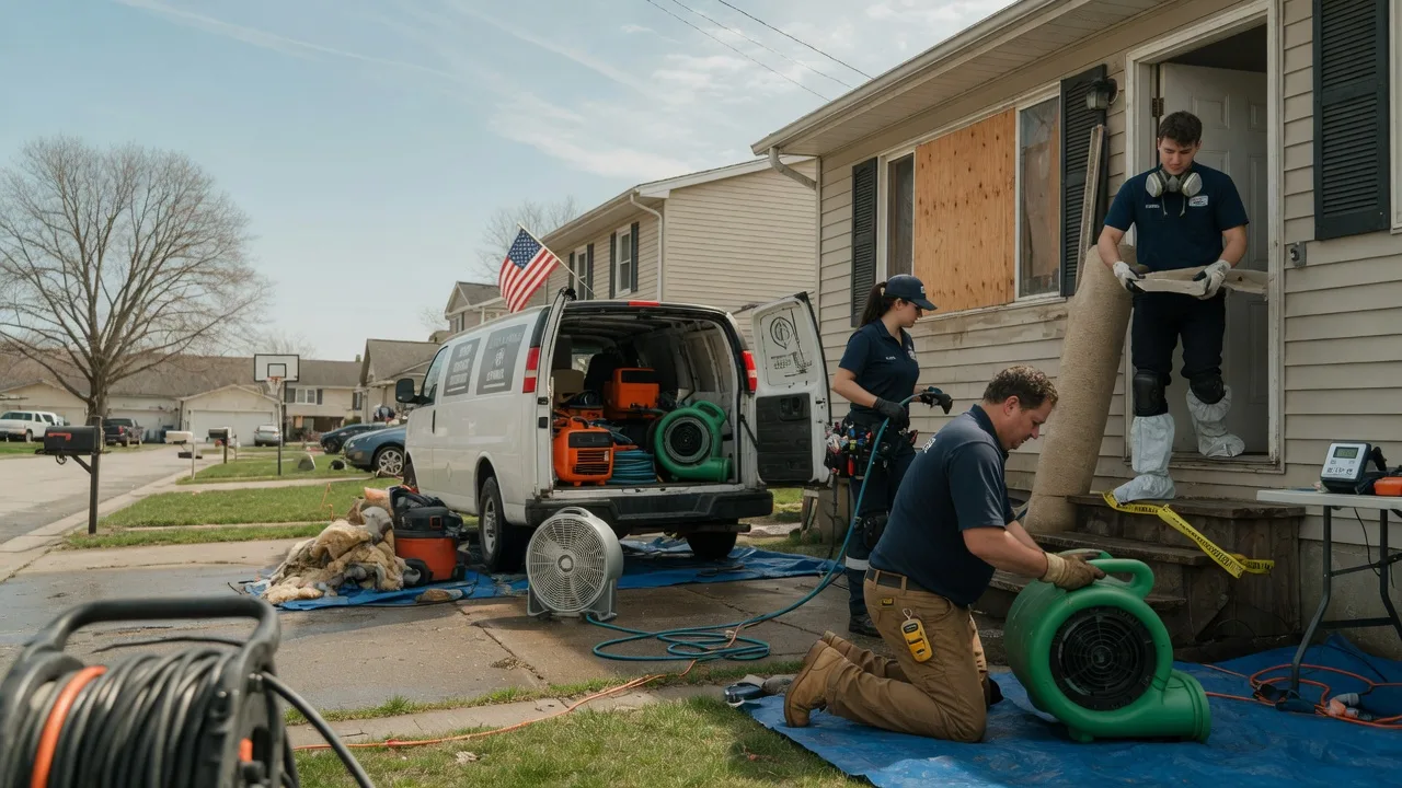 Water Damage Restoration in Warfield, KY near me